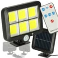Miniatyrbild 1 av 11: Solcellsrörelse- och skymningssensorlampa 120 LED