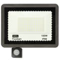 Miniatyrbillede 3 af 10: Solcellsrörelselampa spotlight 100W