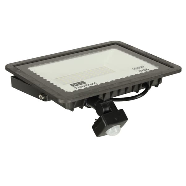 Solcellsrörelselampa spotlight 100W