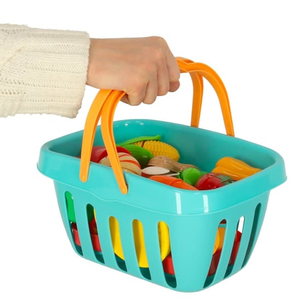 Grönsaker och frukt att skära i rovor
