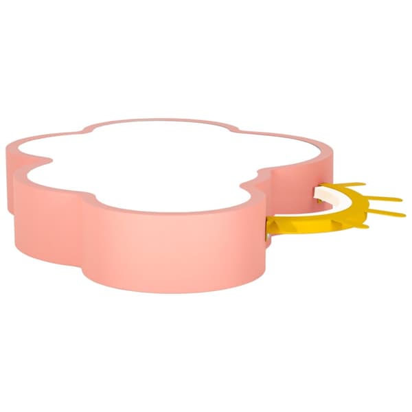 LED takplafond moln vägglampa rosa