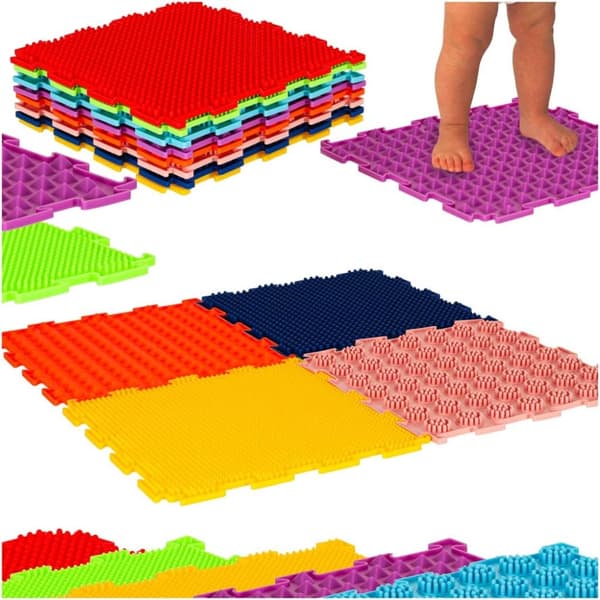 Ortopedisk matta sensorisk pussel fotmassage