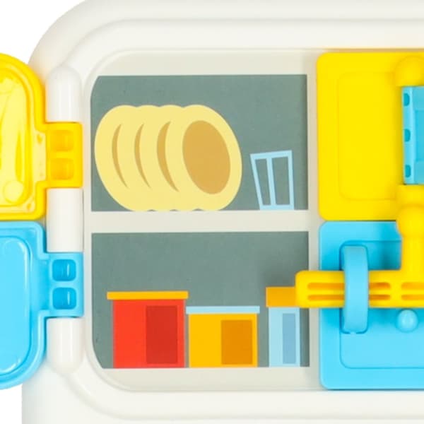 Plast aktivitetsbräda kök klocka