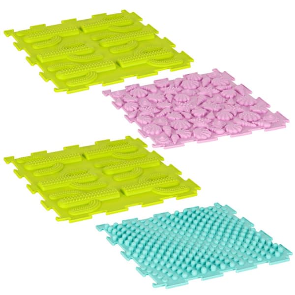 Montessori ortopedisk sensorisk pusselmatta