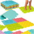 Miniatyrbillede 1 af 11: Montessori ortopedisk sensorisk pusselmatta