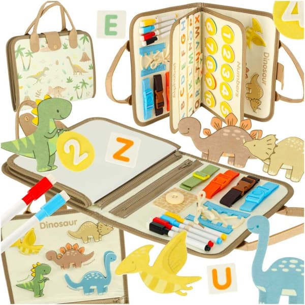 Montessori aktivitetsleksak brädspel bok