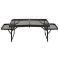 Miniatyrbillede 3 af 11: Campingbord 98x70x40x32 cm