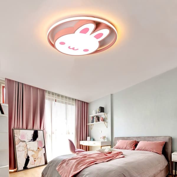 LED takplafond kanin vägglampa fjärrkontroll