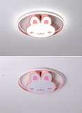 Miniatyrbild 1 av 11: LED takplafond kanin vägglampa fjärrkontroll