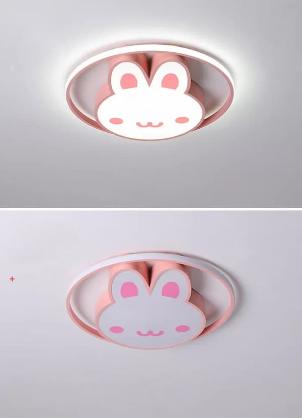 LED takplafond kanin vägglampa fjärrkontroll