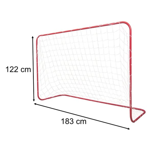 Fotbollsmål 183x122x61 cm