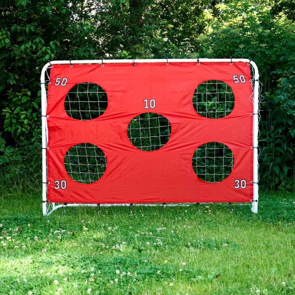 Fotbollsmål 2i1 215x153x76 cm