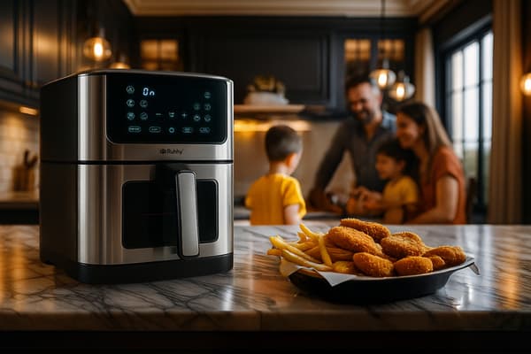 Airfryer / Varmluftsfritös / Air Fryer - 8L