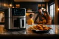 Miniatyrbilde 8 av 11: Airfryer / Varmluftsfritös / Air Fryer - 8L