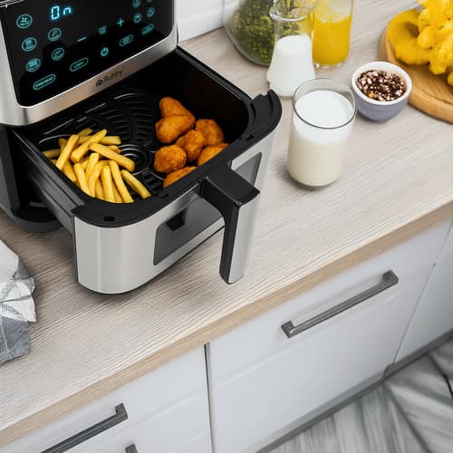 Airfryer / Varmluftsfritös / Air Fryer - 8L