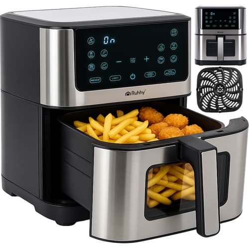 Airfryer / Varmluftsfritös / Air Fryer - 8L