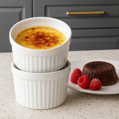 Ramekin / Suffléform - Ugnsform för sufflé - 200 ml, 6 st