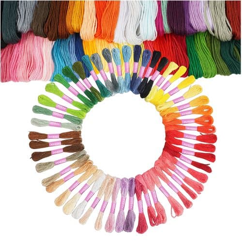 Broderitråd Set / Broderigarn - 50 st
