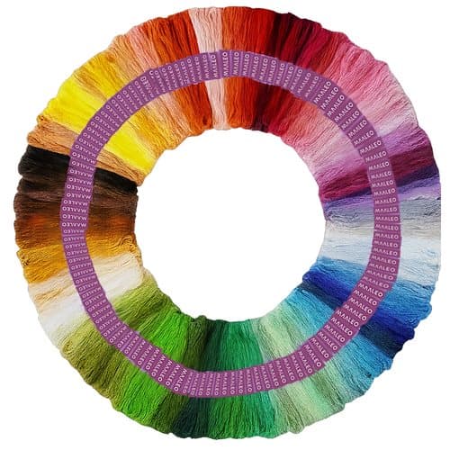 Broderitråd Set / Broderigarn - 150 st