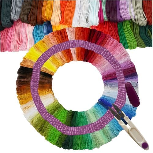 Broderitråd Set / Broderigarn - 150 st