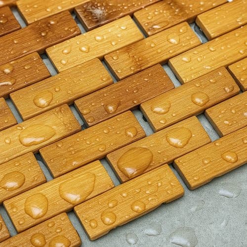 Badrumsmatta Bambu - 80x50 cm