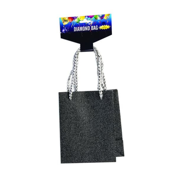 Bristol Novelty Diamond lille gavepose Black One Size