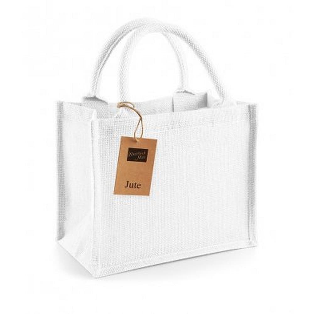 Westford Mill Jute Mini Gift Bag (6 Litres) (Pack Of 2)