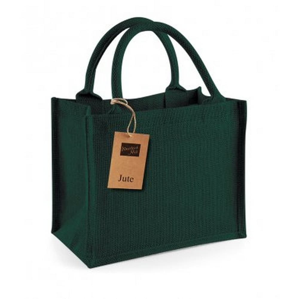 Westford Mill Jute Mini Gift Bag (6 Litres) (Pack Of 2)