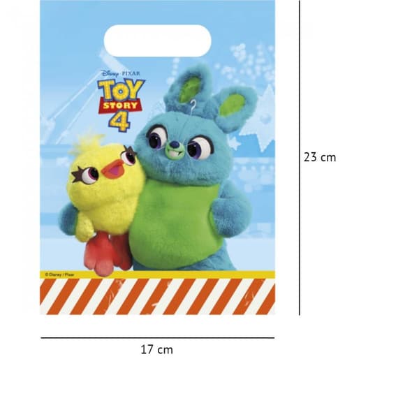 Toy Story 4 Kalaspåsar | Godispåsar | Fiskdammspåsar 6-pack