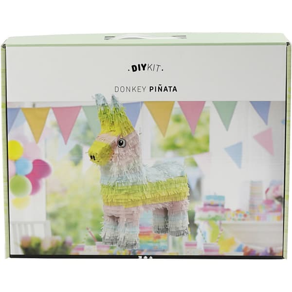 Piñata i Pastellfärger - stl. 39x13x55cm