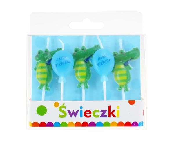 Candles Pilkers Alligator Clip, 5 pcs KK
