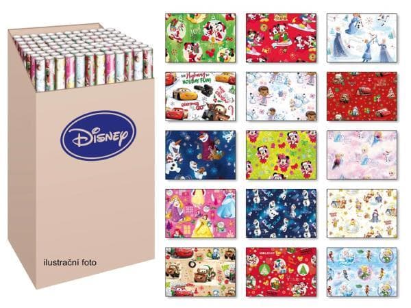 Decorative wrapping paper LUX M 2x 100x70cm Disney Mix p96 price for 1 pc