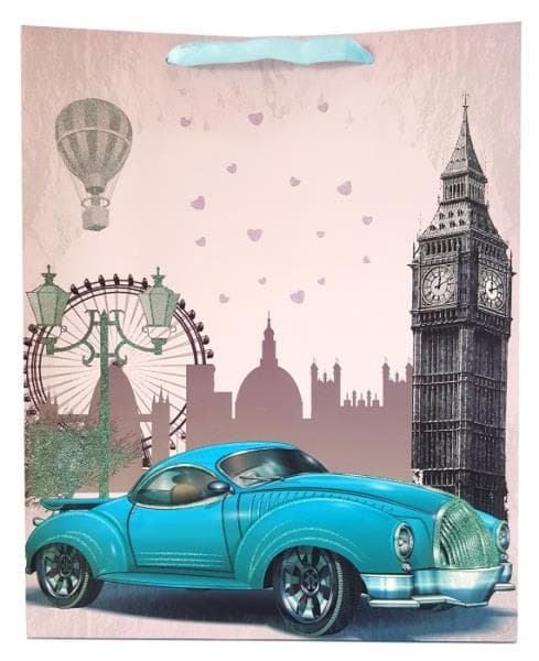 Prezentowa stylish handbag 31x42x12cm p12 1137 car, the price for 1 pc