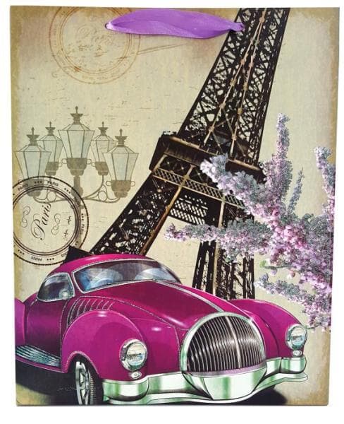 Prezentowa stylish handbag 26x32x12cm car 1137B p12, price for 1 pc