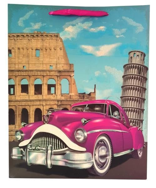 Prezentowa stylish handbag 31x42x12cm p12 1137 car, the price for 1 pc