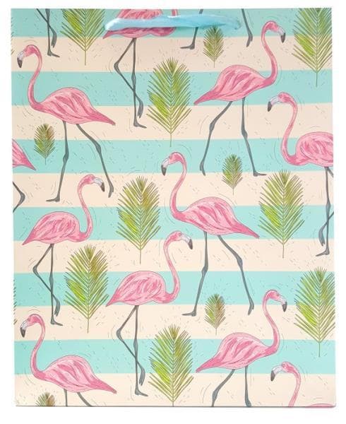 Purse prezentowa flamingos 1295C 18x23x10cm p12, price for 1 pc