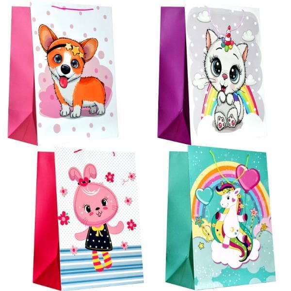 Purse prezentowa 9136B / SD 26x32x20 wide bottom p12, price for 1 pc