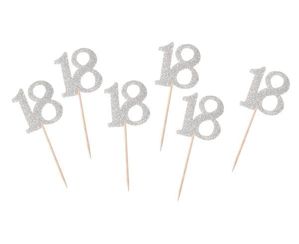 Pilkers B & C "18" silver 6sztuk