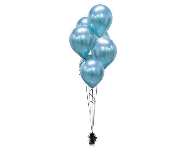 Balloons Beauty & Charm platinum blue 12 "/ 50pcs