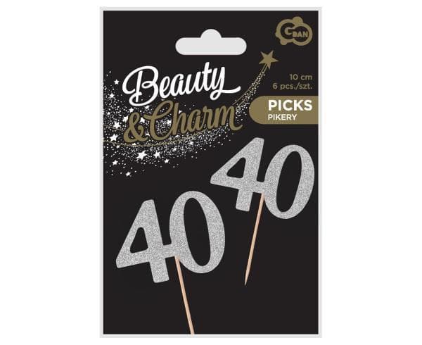 Pilkers B & C "40" silver 6sztuk