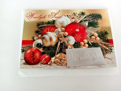 PROMO tickets Gold Christmas (headdress of the wafer) p5 Verte price for 1 pc