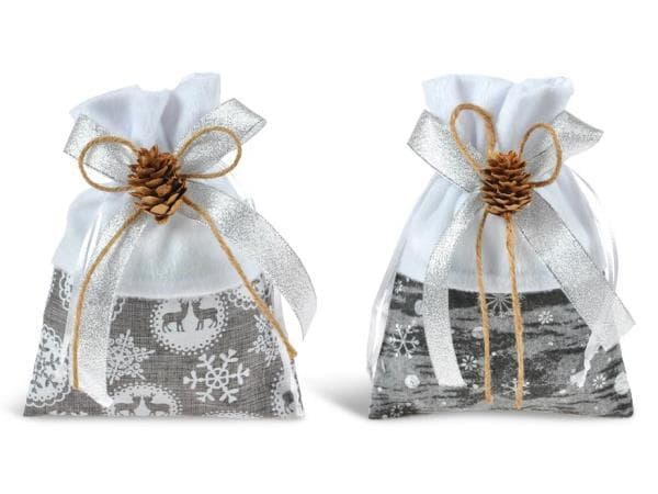 Gift bag material cone BN 13x18cm p.12 price for 1 pc