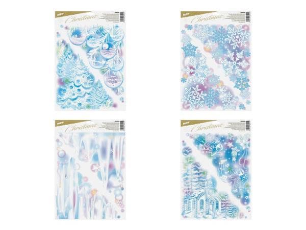 Christmas glitter sticker MFP VA020 30x42cm price for 1 piece