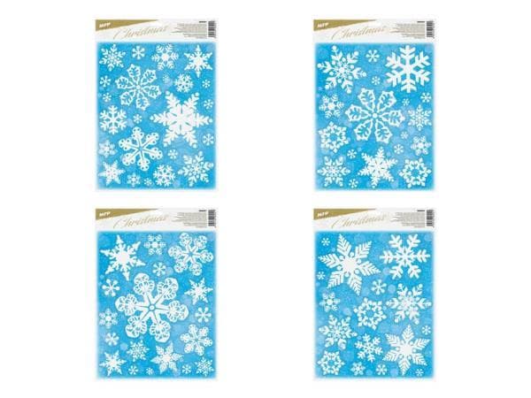 Christmas glitter sticker MFP VA021 30x42cm price for 1 piece