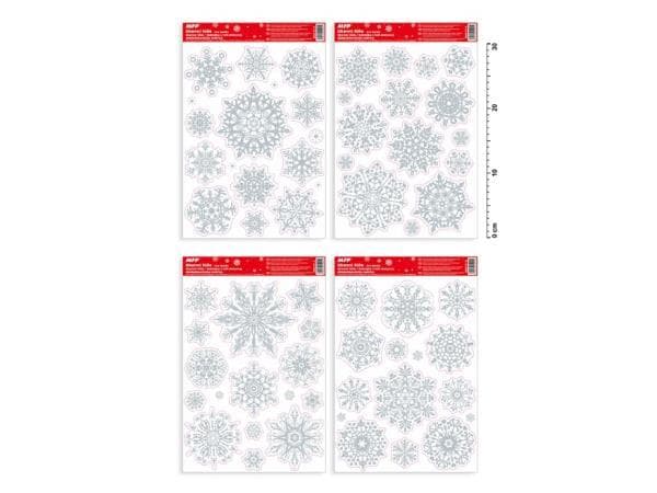 Christmas glitter sticker MFP VA011 20x30cm price for 1 piece