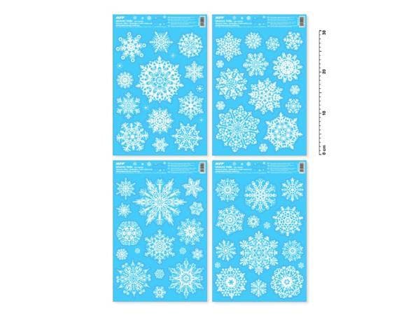 Christmas glitter sticker MFP VA004 20x30cm price for 1 piece