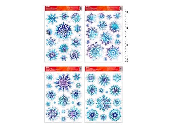 Christmas glitter sticker MFP VA008 20x30cm price for 1 piece
