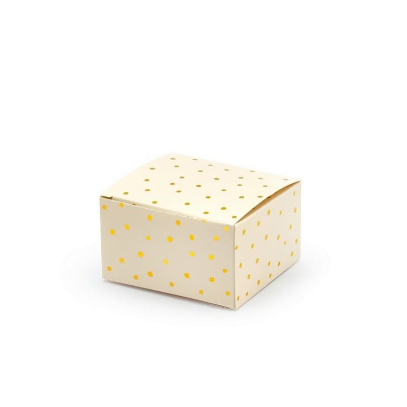 Presentaskar Persika/Guld, 10-pack