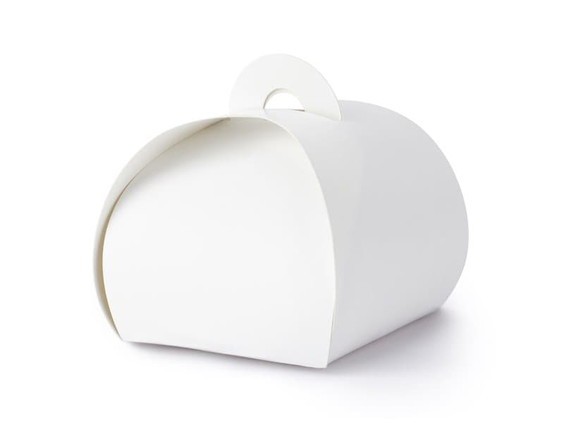 Presentask vit, 10-pack