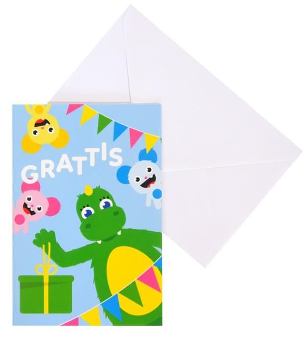 Grattiskort Bolibompa Vimplar
